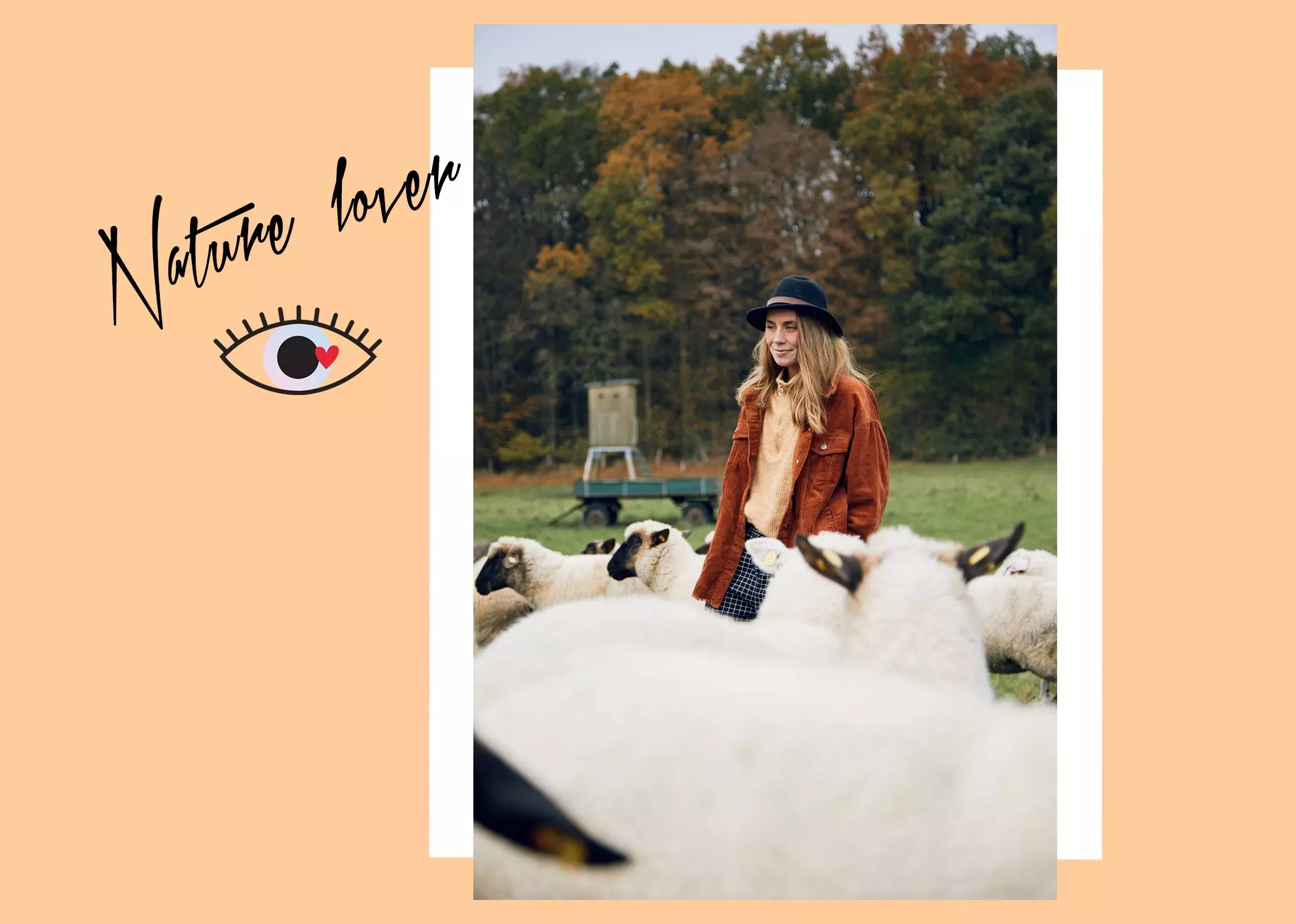 Schäferin Patricia Sachau von der "Lykke Sheepfarm" in ihrem Alltag mit den Schafen - femtastics