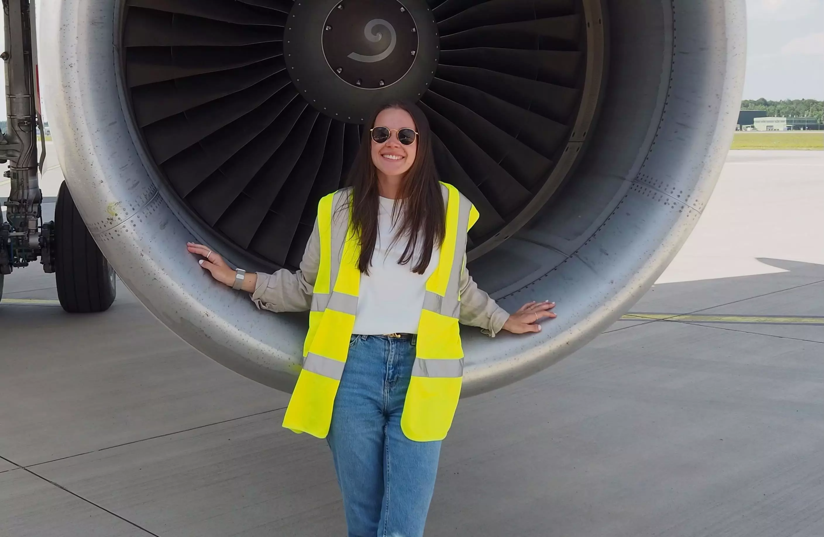 Pilotin Anna Schimitzek