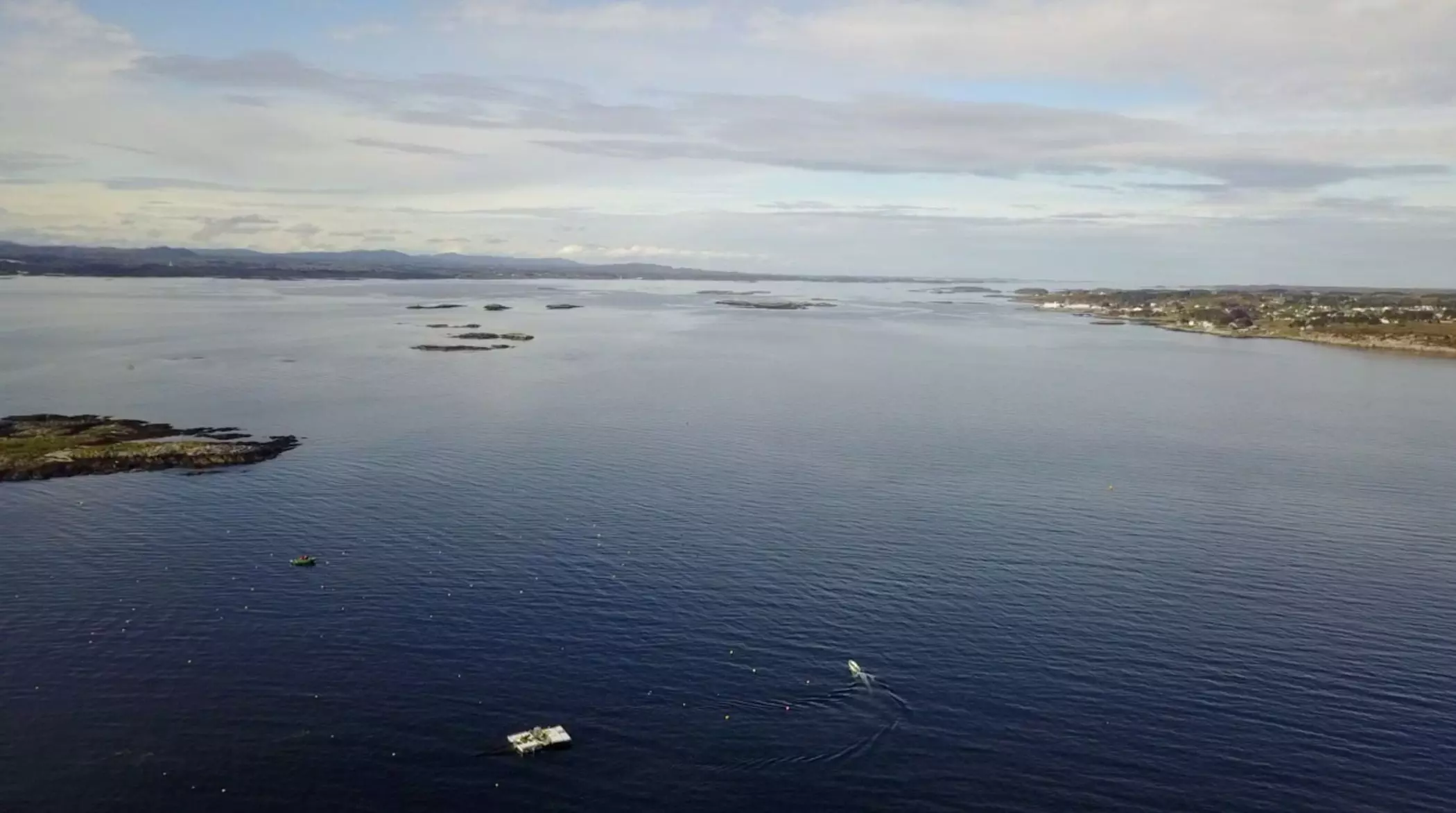 Luftaufnahme der Fjorde in Norwegen - femtastics