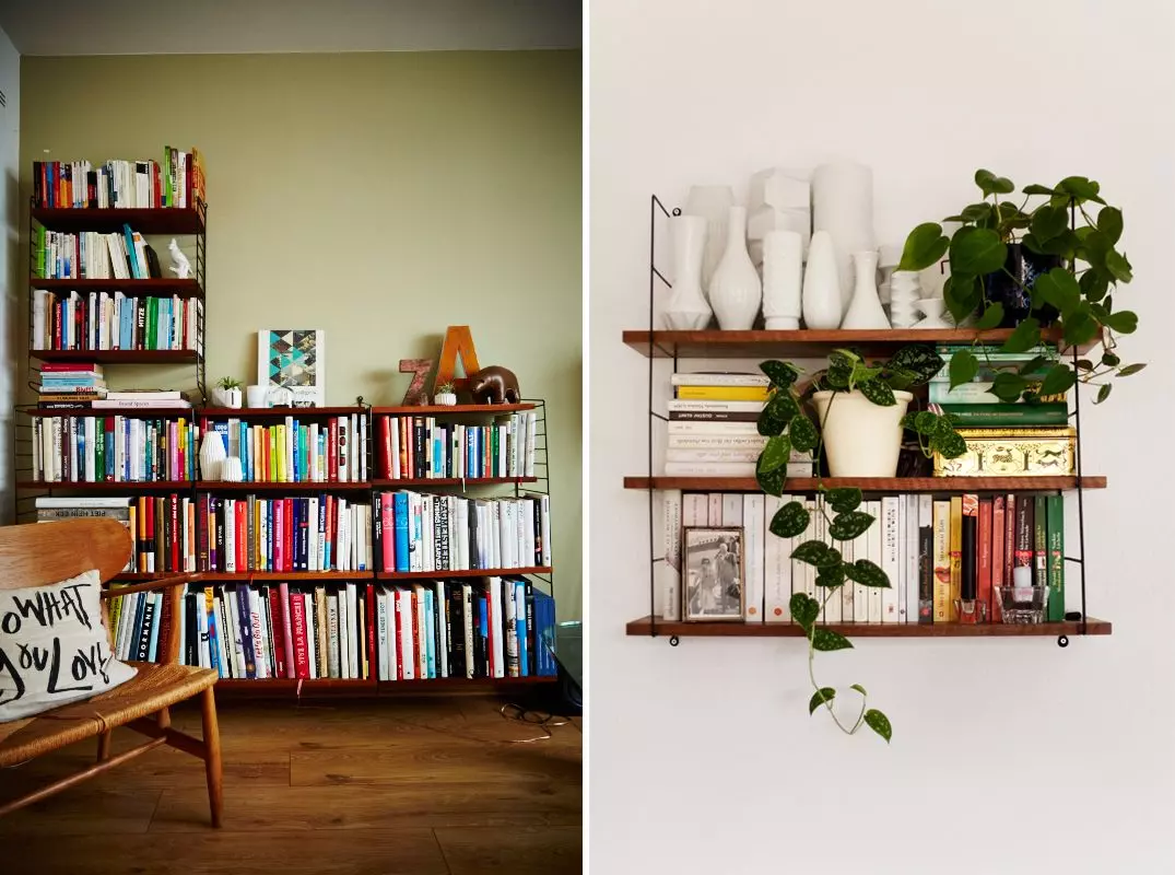 string-regal-dekorieren