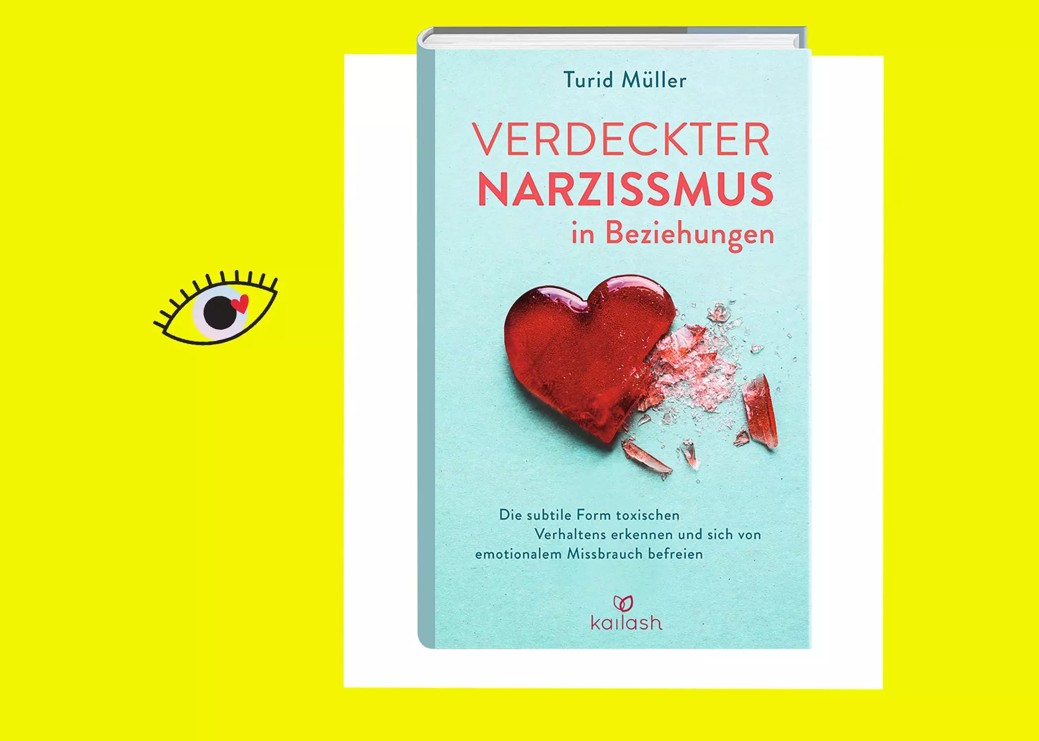 Buchtitel "Verdeckter Narzissmus in Beziehungen" von Turid Müller - femtastics