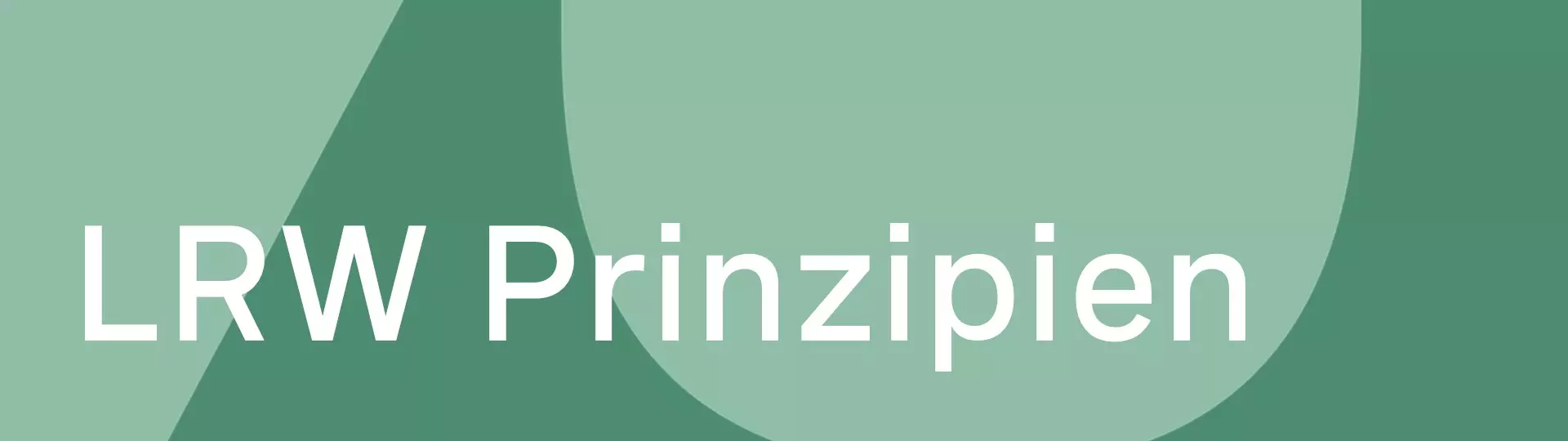 LRW Prinzipien Wohnungsbau