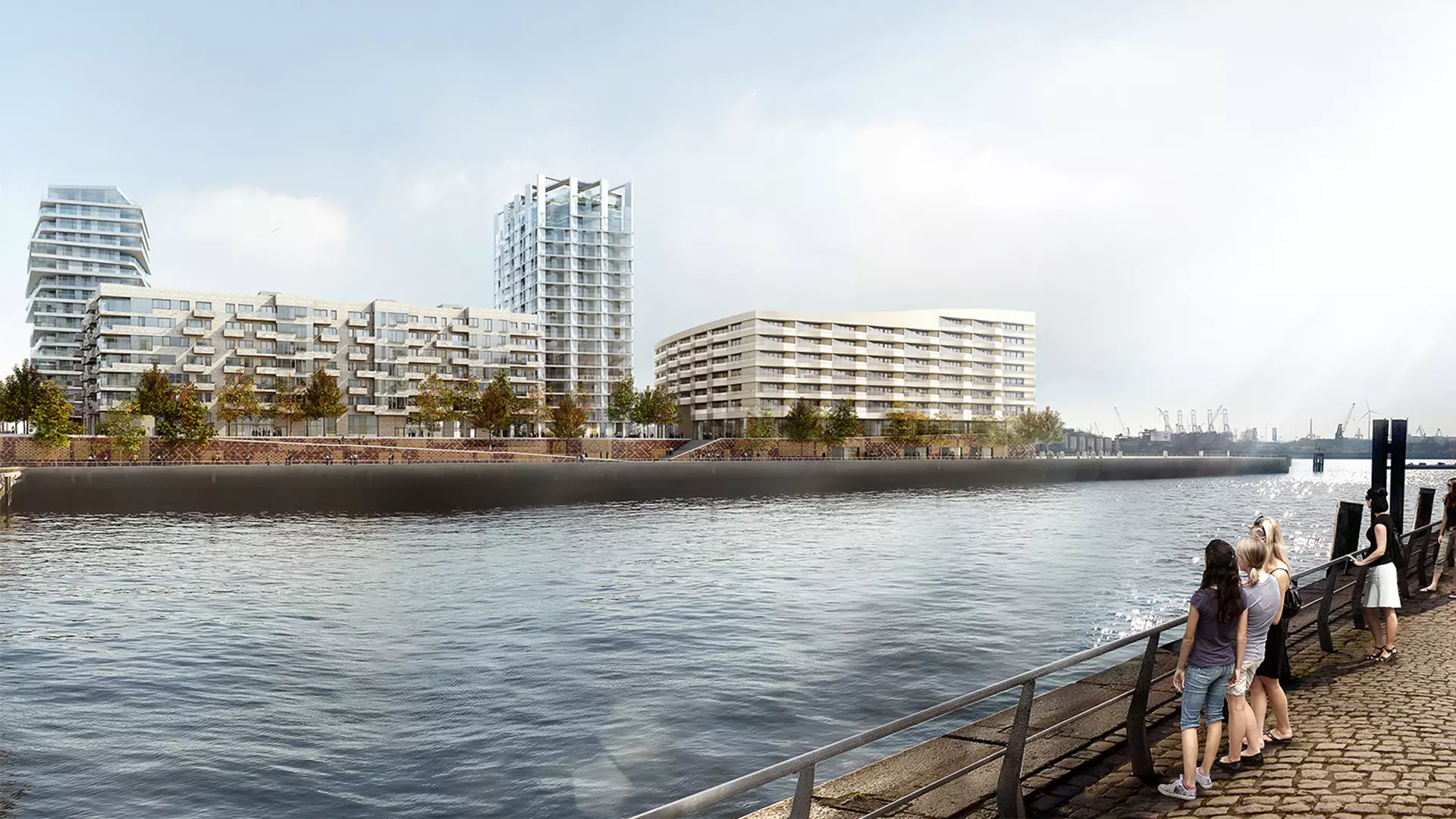 Strandkai Uferpromenade