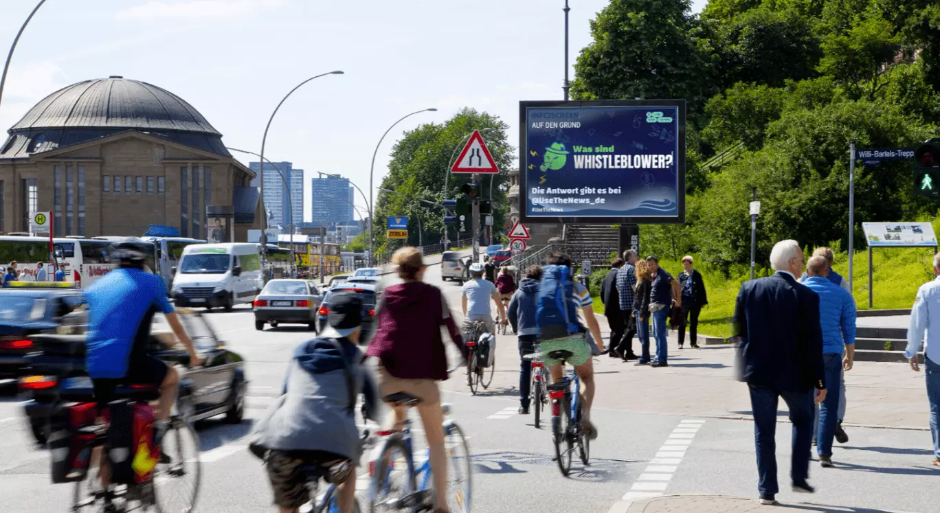 Ströer-Screens in Hamburg