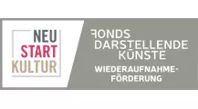 Logo Neustart Kultur | Fonds Darstellende Künste