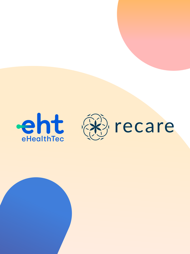 Logos von eHealth-Tec und Recare