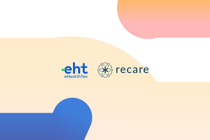 Logos von eHealth-Tec und Recare